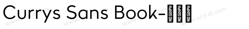 Currys Sans Book字体转换